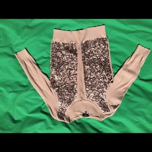 Desert Sand Sequin Long Sleeve Cardigan Sweater